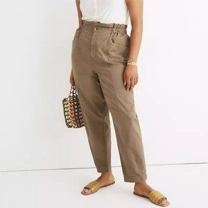 Madewell Pull-On Paperbag Pants